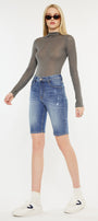 Halima  High Rise Bermuda Shorts - Official Kancan USA