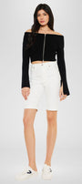 Trevora High Rise Bermuda Shorts - Official Kancan USA