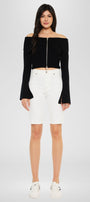 Trevora High Rise Bermuda Shorts - Official Kancan USA