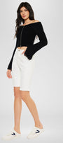Trevora High Rise Bermuda Shorts - Official Kancan USA