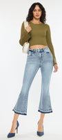 Kayla High Rise Cropped Flare - Official Kancan USA