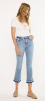 Kayla High Rise Crop Flare - Official Kancan USA