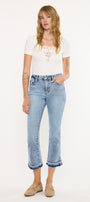 Kayla High Rise Crop Flare - Official Kancan USA
