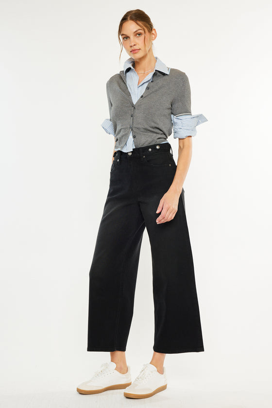Victoria Ultra High Rise Cropped Wide Leg