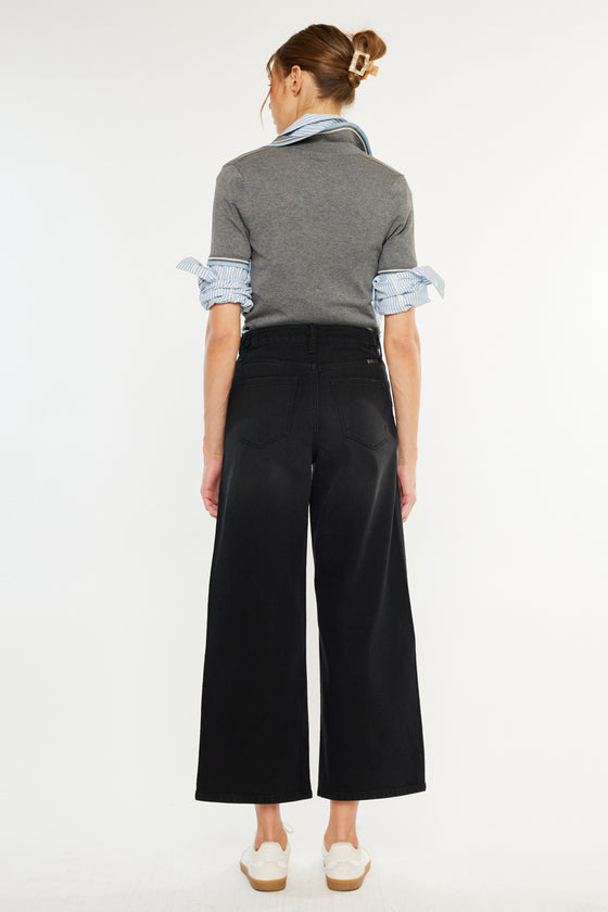 Victoria Ultra High Rise Cropped Wide Leg
