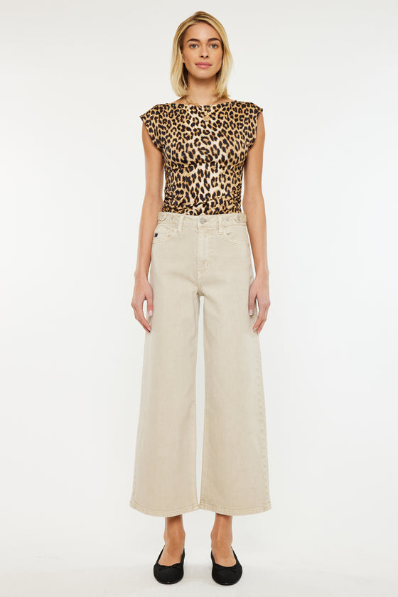 Calla Ultra High Rise Cropped Wide Leg - Official Kancan USA