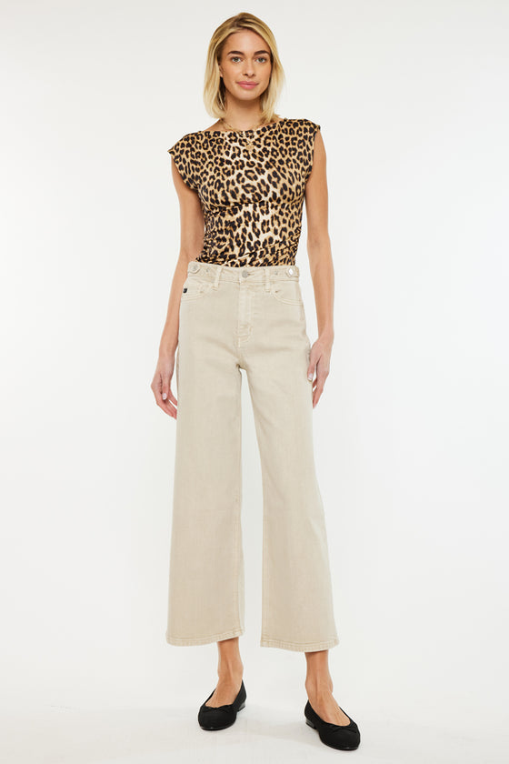 Calla Ultra High Rise Cropped Wide Leg - Official Kancan USA