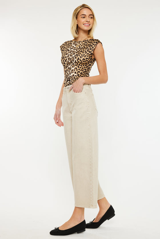 Calla Ultra High Rise Cropped Wide Leg - Official Kancan USA