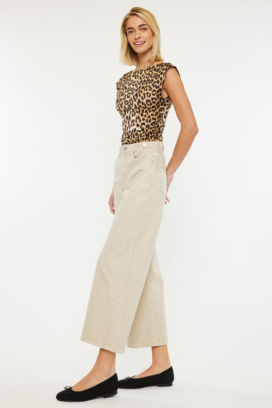 Calla Ultra High Rise Cropped Wide Leg - Official Kancan USA