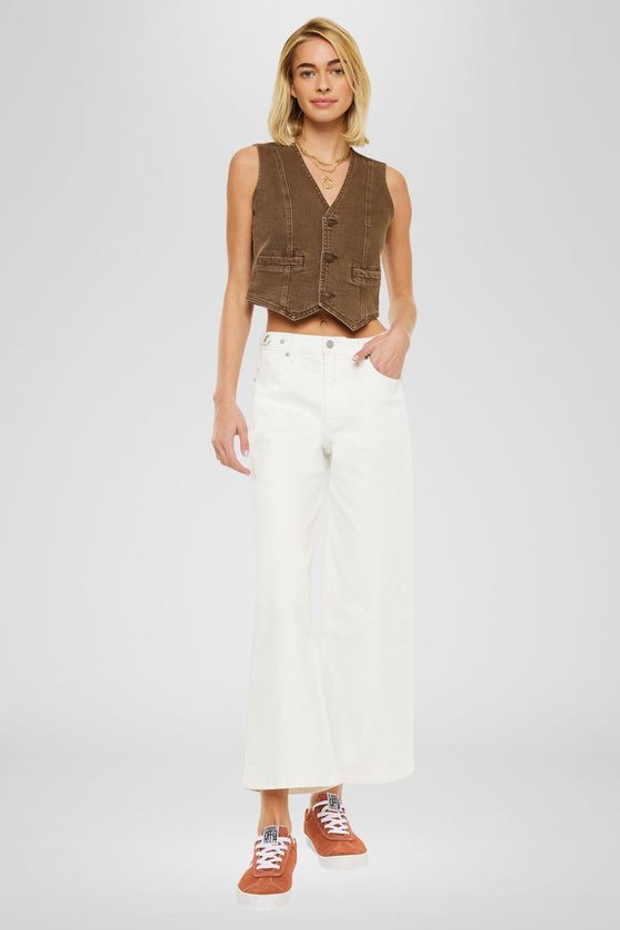 Calla Ultra High Rise Cropped Wide Leg - Official Kancan USA