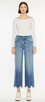 Hellen High Rise Straight Leg Jeans - Official Kancan USA