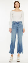 Hellen High Rise Straight Leg Jeans - Official Kancan USA