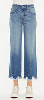 Hellen High Rise Straight Leg Jeans - Official Kancan USA