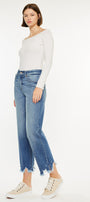 Hellen High Rise Straight Leg Jeans - Official Kancan USA