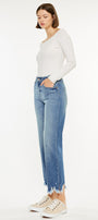 Hellen High Rise Straight Leg Jeans - Official Kancan USA