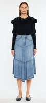 Santina Ultra High Rise Midi Skirt - Official Kancan USA
