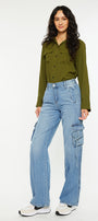 Val High Rise Wide Jeans - Official Kancan USA