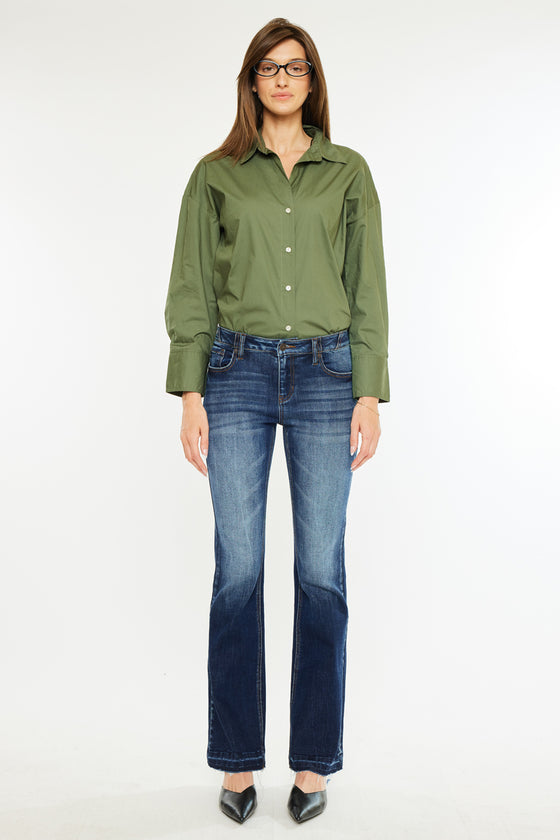 Rowan Mid Rise Flare Jeans - Official Kancan USA