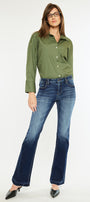 Rowan Mid Rise Flare Jeans - Official Kancan USA