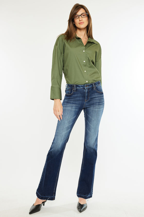 Rowan Mid Rise Flare Jeans - Official Kancan USA