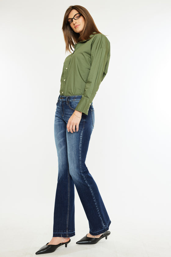 Rowan Mid Rise Flare Jeans - Official Kancan USA