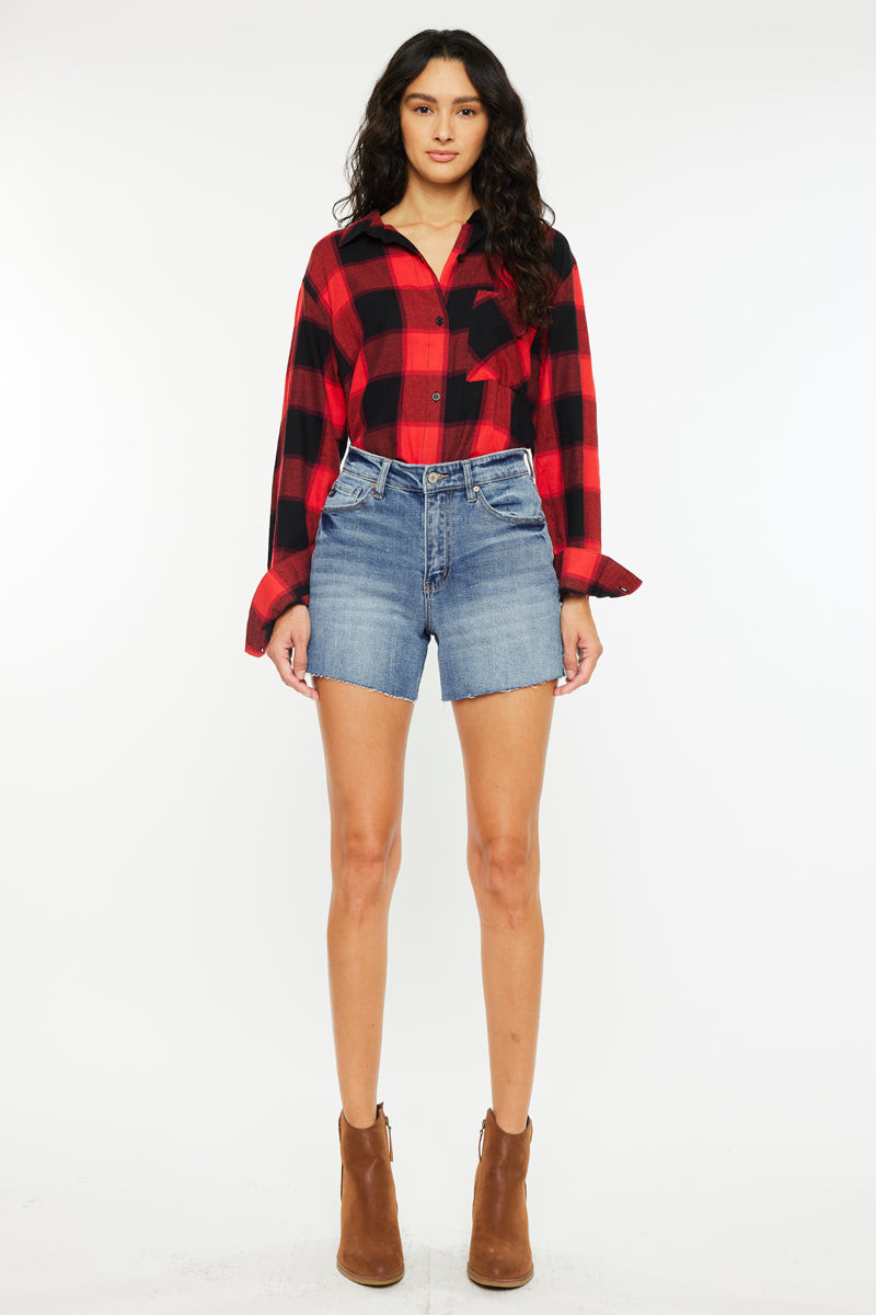 Saskia High Rise Shorts - Official Kancan USA