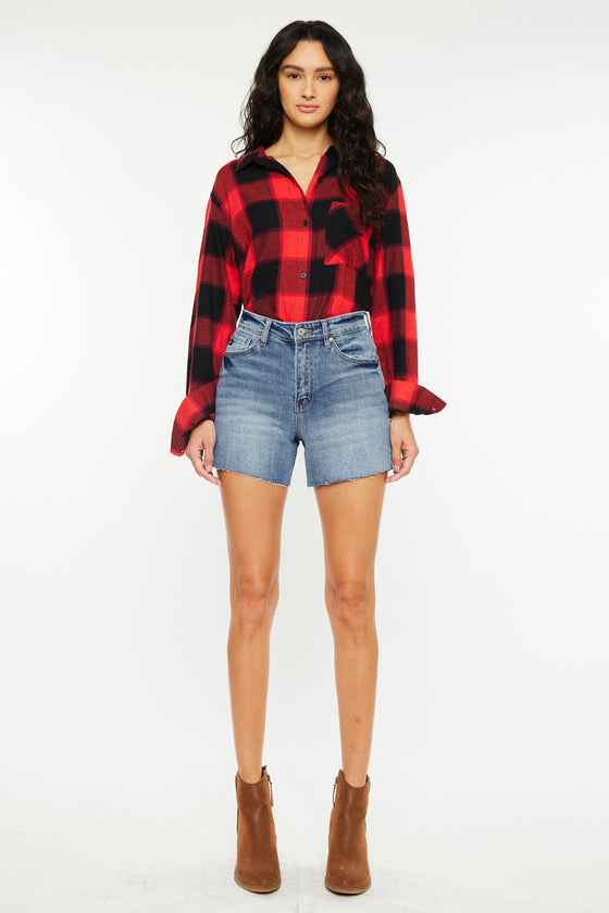 Saskia High Rise Shorts - Official Kancan USA