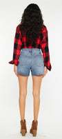 Saskia High Rise Shorts - Official Kancan USA