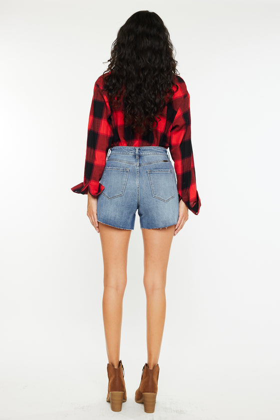 Saskia High Rise Shorts - Official Kancan USA