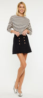 Irene High Rise Pleated Mini Skort - Official Kancan USA
