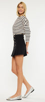 Irene High Rise Pleated Mini Skort - Official Kancan USA