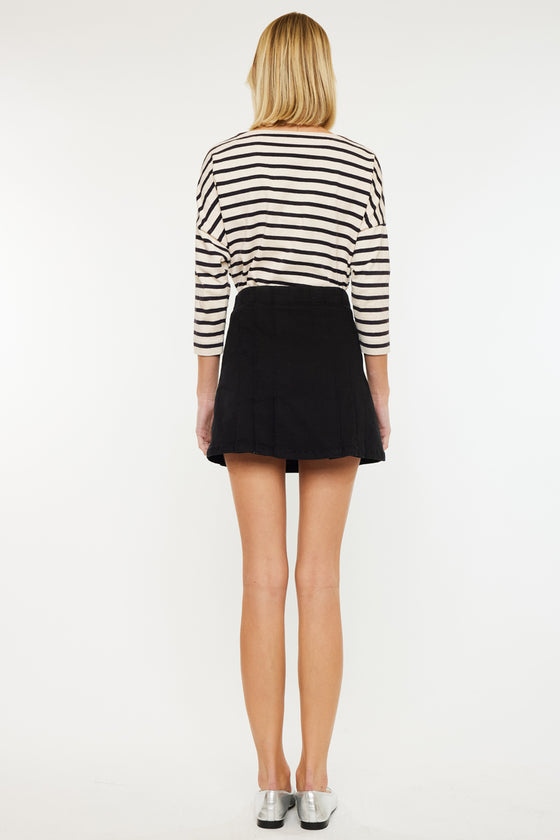Irene High Rise Pleated Mini Skort - Official Kancan USA
