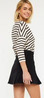 Irene High Rise Pleated Mini Skort - Official Kancan USA