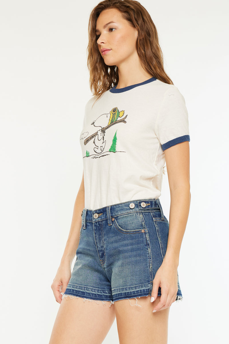 Kelly Mid Rise Shorts - Official Kancan USA