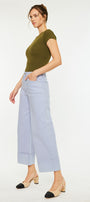 Sammie High Rise 90's Cropped Wide Leg Jeans - Official Kancan USA