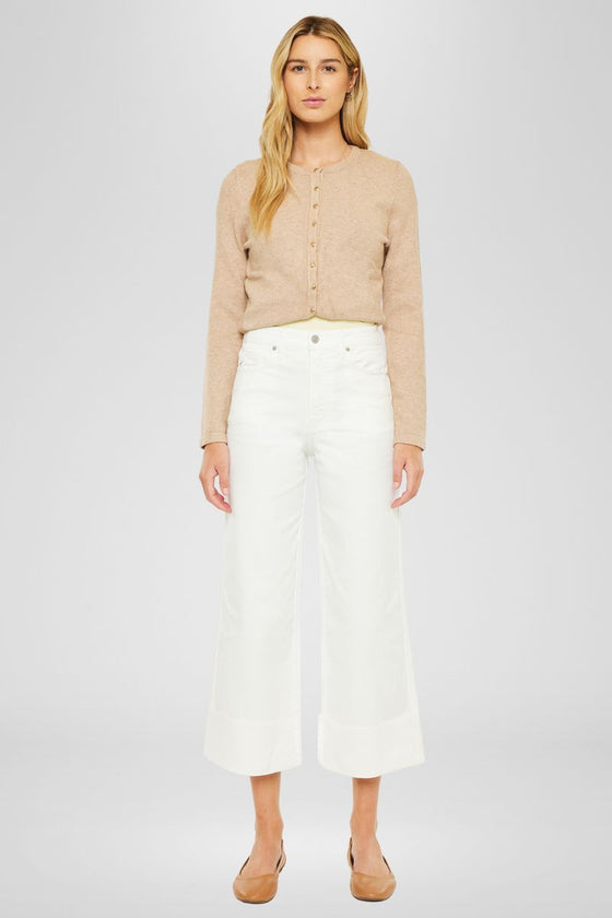 Sammie High Rise 90's Cropped Wide Leg Jeans - Official Kancan USA