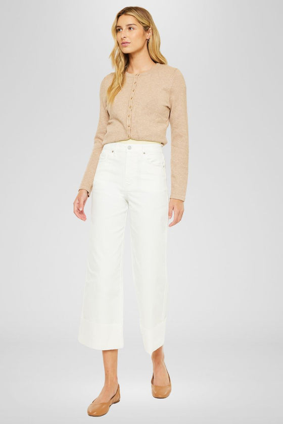 Sammie High Rise 90's Cropped Wide Leg Jeans - Official Kancan USA