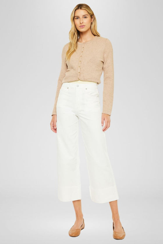 Sammie High Rise 90's Cropped Wide Leg Jeans - Official Kancan USA