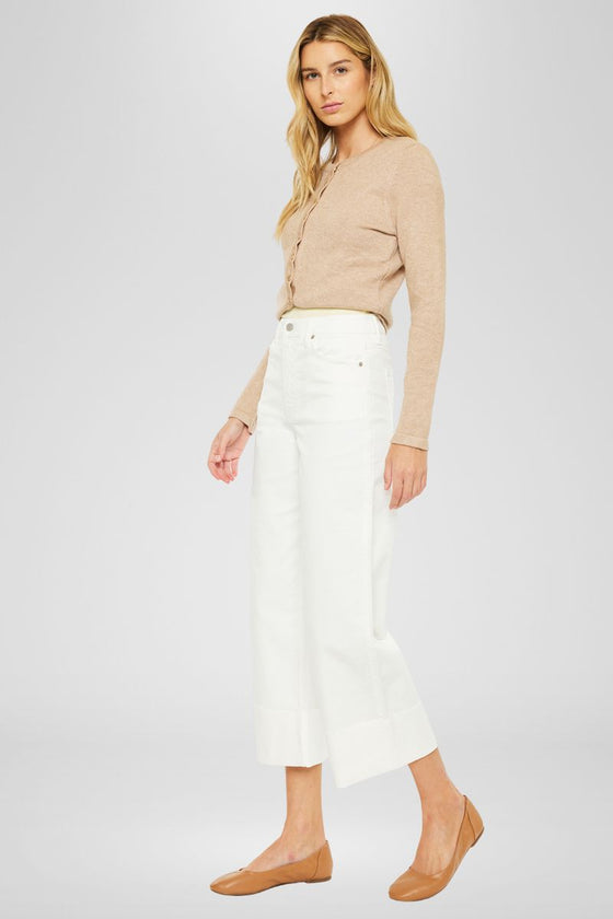 Sammie High Rise 90's Cropped Wide Leg Jeans - Official Kancan USA