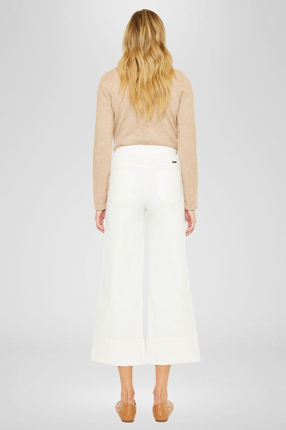 Sammie High Rise 90's Cropped Wide Leg Jeans - Official Kancan USA