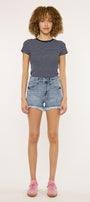 Elsie High Rise Mom Shorts - Official Kancan USA