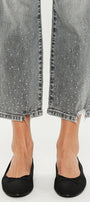 Chai Mid Rise Cropped Straight Jeans - Official Kancan USA