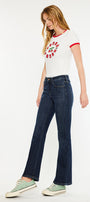 Illya Mid Rise Bootcut Jeans (Petite) - Official Kancan USA