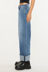 Lisa Mid Rise Wide Leg Jeans - Official Kancan USA