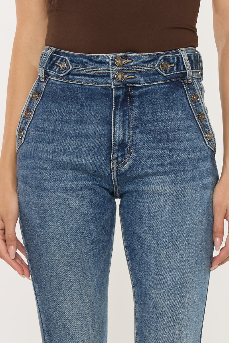 Kiery High Rise Flare Jeans