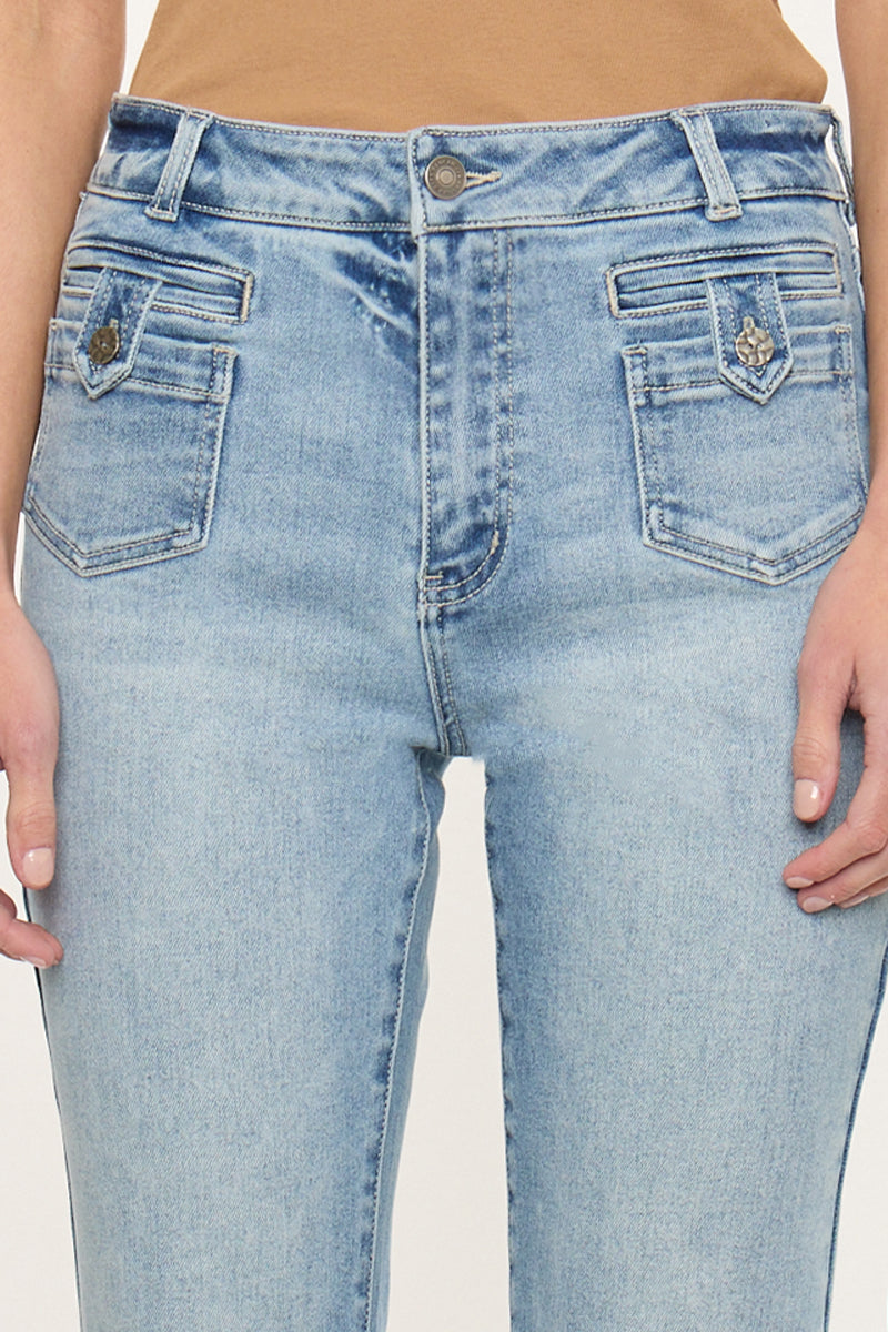 Brooke High Rise Flare - Official Kancan USA