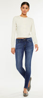 Francesca Mid Rise Super Skinny Jeans - Official Kancan USA