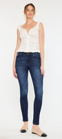 Ashlyn Mid Rise Super Skinny Jeans - Official Kancan USA
