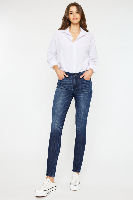 Ashlyn Mid Rise Super Skinny Jeans - Official Kancan USA