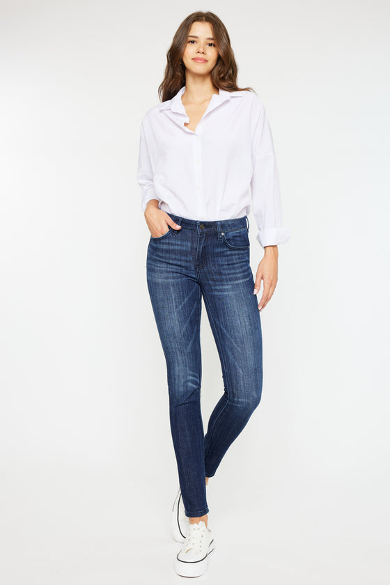 Ashlyn Mid Rise Super Skinny Jeans - Official Kancan USA